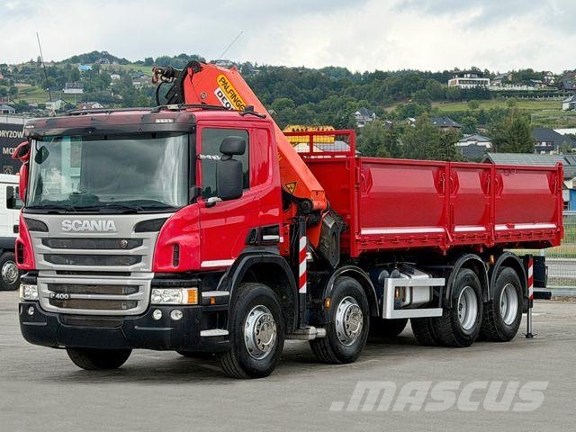 Scania P 400 * KIPPER 6,20m * PK 27001-EH E + FUNK* 8x4 Kamioni sa kranom