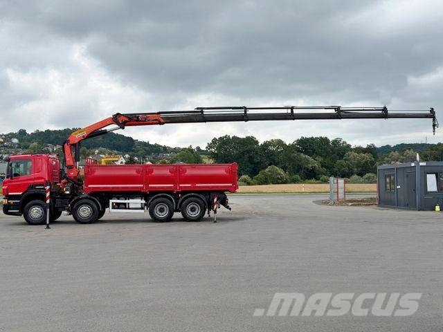 Scania P 400 * KIPPER 6,20m * PK 27001-EH E + FUNK* 8x4 Kamioni sa kranom