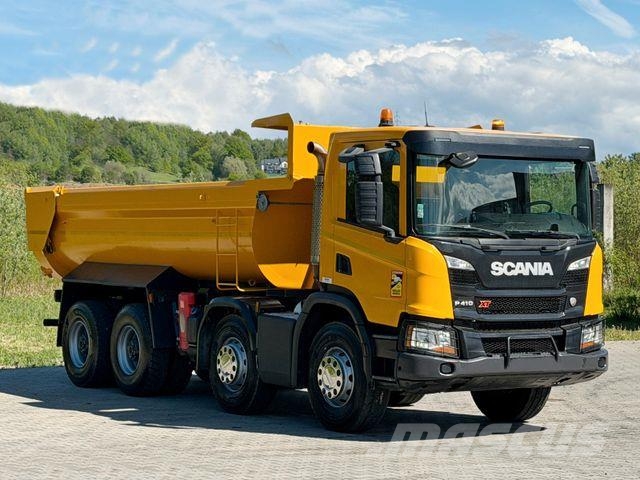 Scania P 410 * Kipper * 8x4 * TOPZUSTAND ! Bañeras basculantes usadas