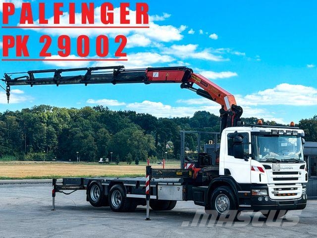 Scania P 420* PLATFORM 6,80m * PK 29002+FUNK * TOP Kranbil