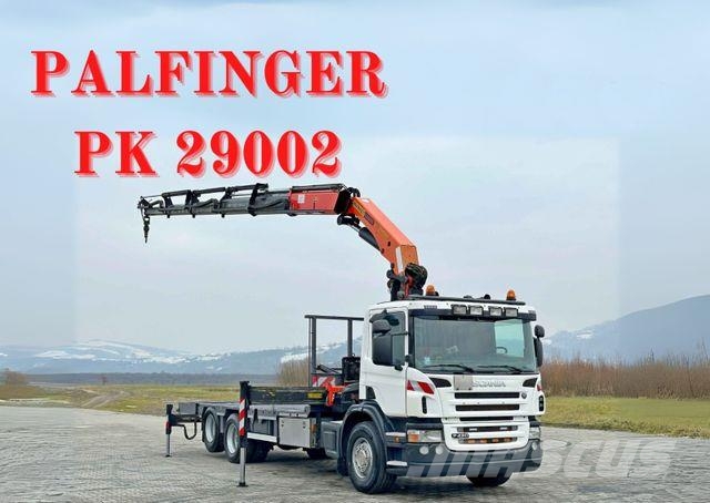 Scania P 420* PLATFORM 6,80m * PK 29002+FUNK * TOP Hinausautot
