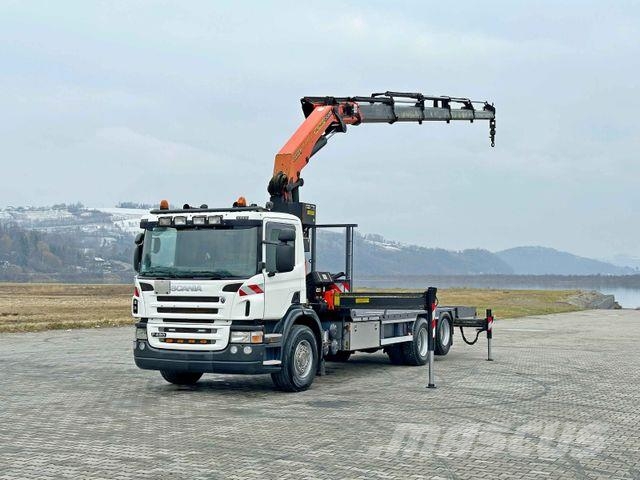 Scania P 420* PLATFORM 6,80m * PK 29002+FUNK * TOP Hinausautot