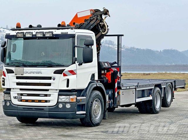 Scania P 420* PLATFORM 6,80m * PK 29002+FUNK * TOP Hinausautot