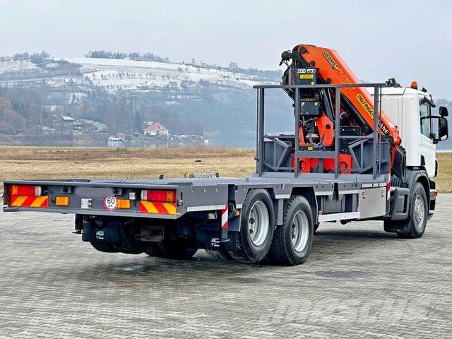 Scania P 420* PLATFORM 6,80m * PK 29002+FUNK * TOP Hinausautot