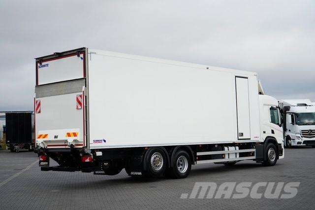 Scania P 450 / ACC / E 6 / CHŁODNIA + WINDA / MULTITEMP Рефрижератори