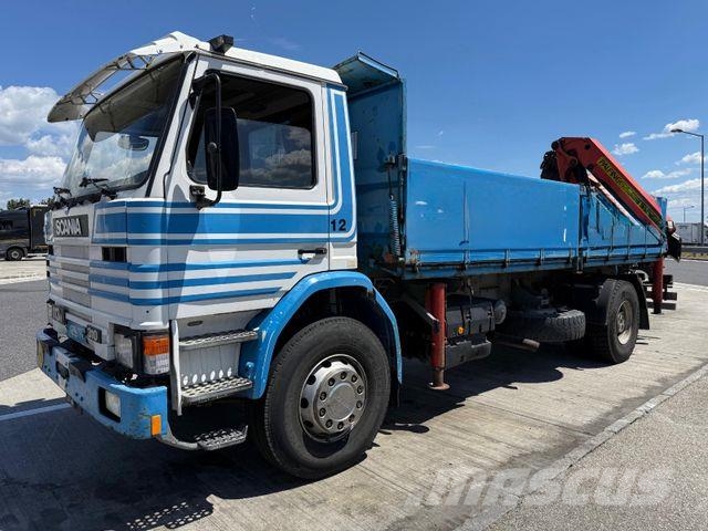 Scania P113HL 4X2L 31050Z PALFINGER PK 17500 CX4 Kipper