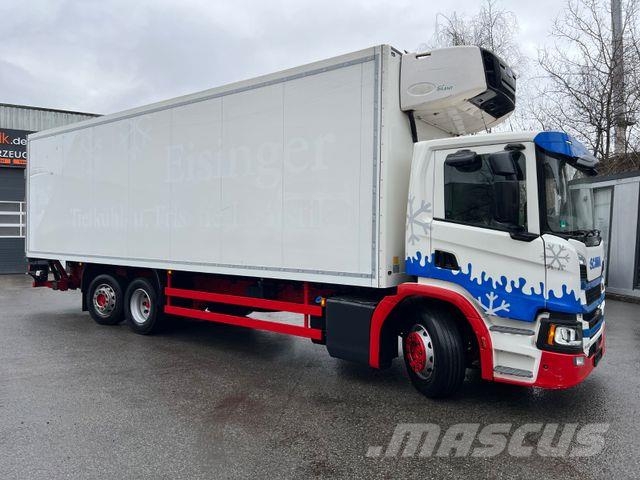 Scania P320 Carrier 1150 Multitemp Lenk-Lift Achse Temperature controlled trucks