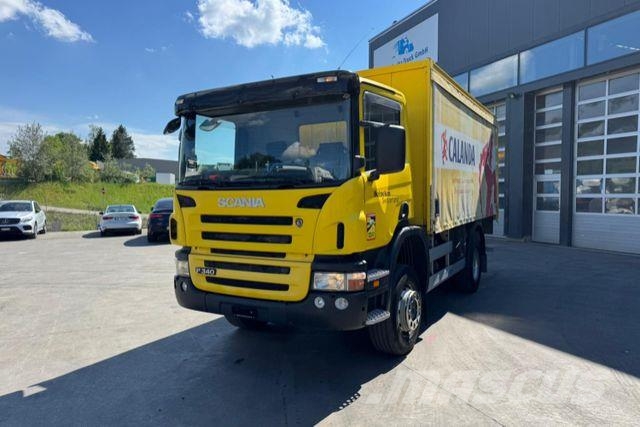 Scania P340 4x4 Camiones de caja de lona