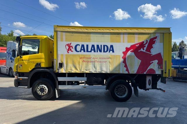 Scania P340 4x4 Camiones de caja de lona