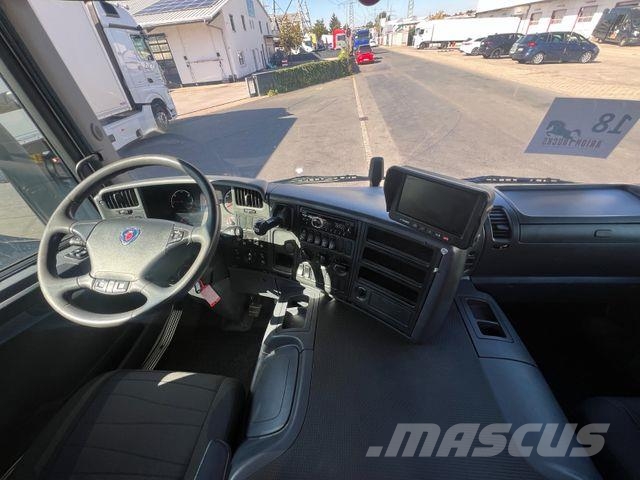 Scania P340 6x2 Plattform/CNG/Retarder/6,97m/AHK/AC/EU6 Pritschenwagen/Pritschenwagen mit Seitenklappe