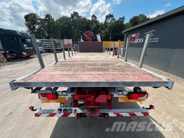 Scania P410 6x2 BDF-Pritsche mit Fassi F215A.2.24 Kran Camiones con chasís y cabina