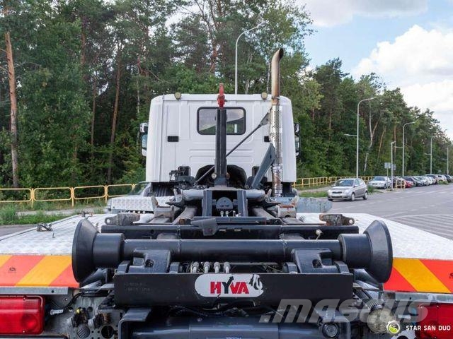 Scania P410 6x4 Hyva Lift 20.53.S hooklift Vrachtwagen met containersysteem