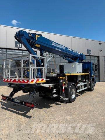 Scania P410 8x4*4 Bronto Skylift S35EM Iseliikuvad poomtõstukid