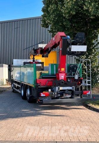 Scania P410 - EURO6 - Kran - LIFT - LENK - 1. Hand Camiones grúa