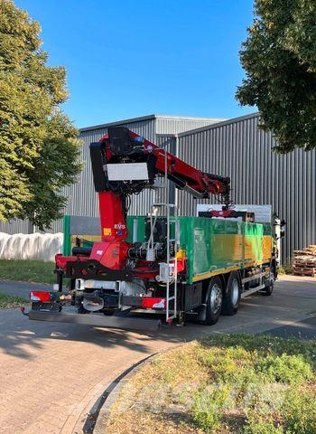 Scania P410 - EURO6 - Kran - LIFT - LENK - 1. Hand Camiones grúa