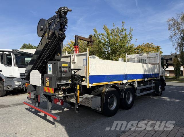 Scania P410 XT 6X4 Kran Hiab X-HiDuo 188-4 Tovornjaki z žerjavom