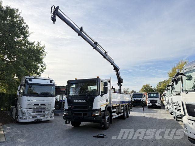 Scania P410 XT 6X4 Kran Hiab X-HiDuo 188-4 Tovornjaki z žerjavom