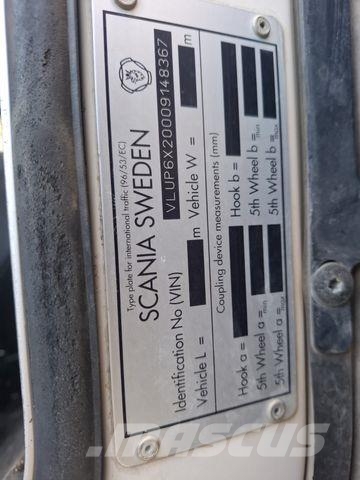 Scania P420 Abroller org 357Tkm Meiler 6x2 Eu5Tüv3/27 Camiones polibrazo