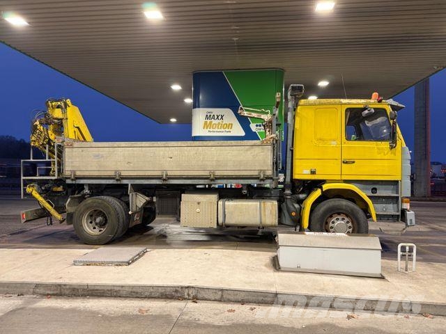Scania R 112 M 2 SEITENKIPPER KRAN 덤프 트럭