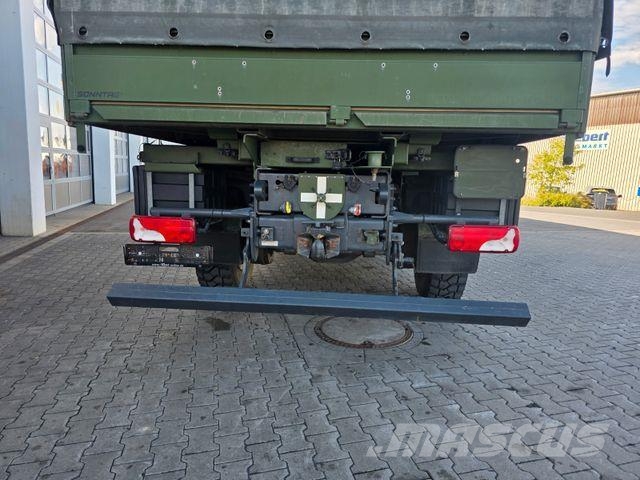 Scania R 380 CB 4x4 HHZ Allrad 3 Sitze Schalter Klima Tovornjaki s ponjavo