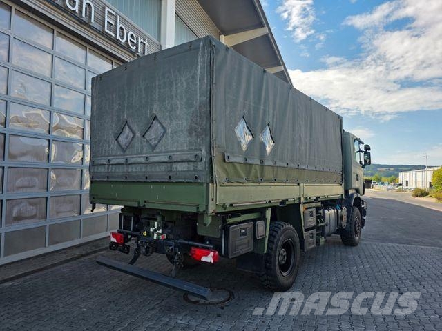 Scania R 380 CB 4x4 HHZ Allrad 3 Sitze Schalter Klima Tovornjaki s ponjavo