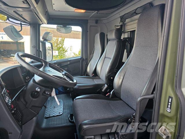 Scania R 380 CB 4x4 HHZ Allrad 3 Sitze Schalter Klima Tovornjaki s ponjavo