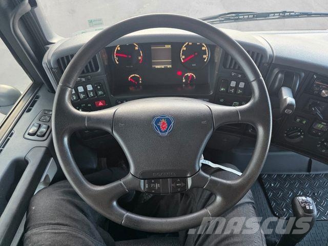 Scania R 380 CB 4x4 HHZ Allrad 3 Sitze Schalter Klima Tovornjaki s ponjavo