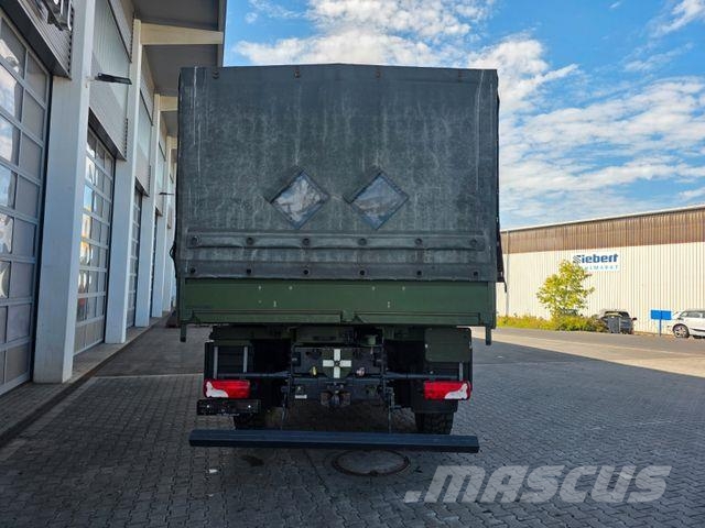 Scania R 380 CB 4x4 HHZ Allrad 3 Sitze Schalter Klima Tovornjaki s ponjavo