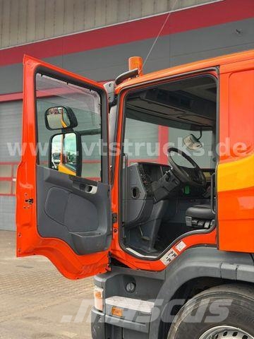 Scania R 380 HIAB-Ladekran und ARK, Liftachsen 2+4 Vrachtwagen met containersysteem