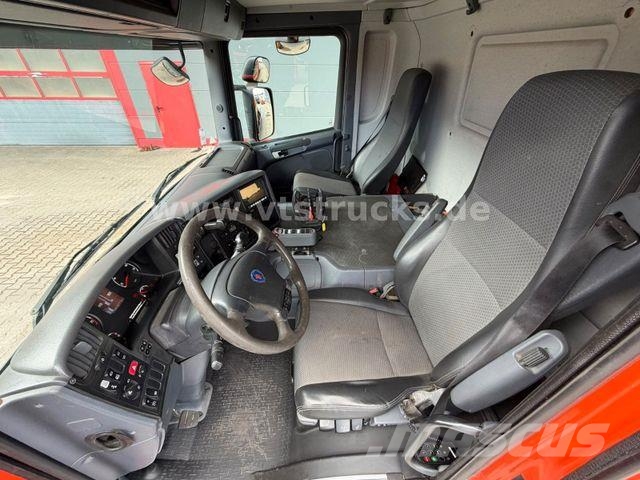Scania R 380 HIAB-Ladekran und ARK, Liftachsen 2+4 Vrachtwagen met containersysteem