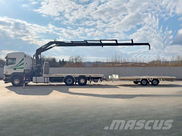 Scania R 440 * HIAB 330 - 5 + FUNK + Anhänger! 6x2 Camiones grúa