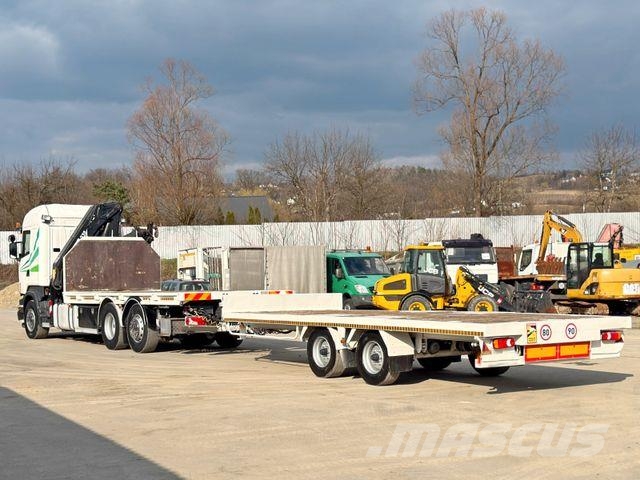 Scania R 440 * HIAB 330 - 5 + FUNK + Anhänger! 6x2 Camiones grúa