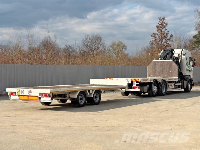 Scania R 440 * HIAB 330 - 5 + FUNK + Anhänger! 6x2 Camiones grúa