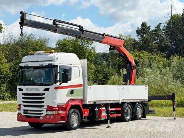 Scania R 450 * PK 34002-SH B + FUNK * TOPZUSTAND 크레인 트럭
