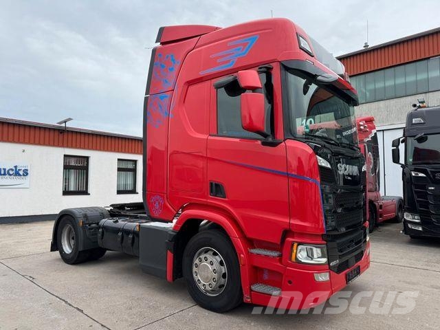 Scania R 460 * STANDKLIM* LEDER * 2 X TANK * 1. HAND * Autotractoare