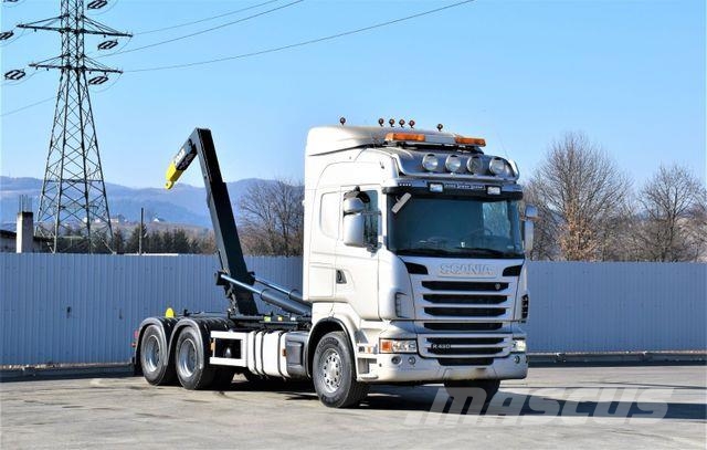 Scania R 480 Abrollkipper * 6x4 * Top Zustand ! Hákový nosič kontejnerů
