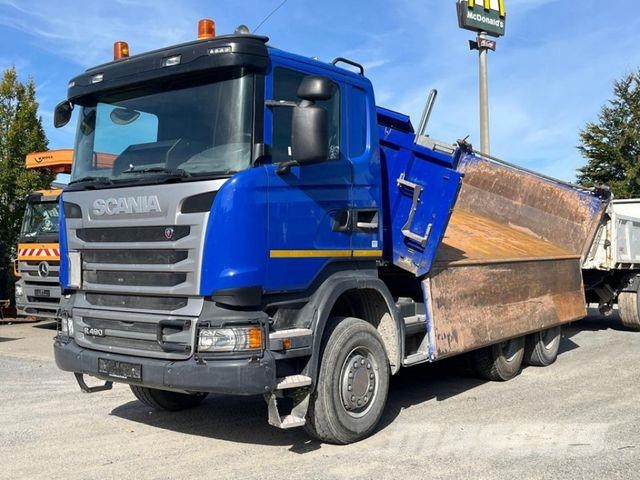 Scania R 490 6x4 3-Achs Kipper Meiller Bordmatik Kiper tovornjaki