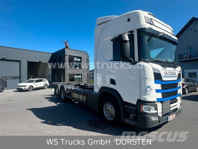 Scania R 500 6x2 BDF Top Sauber Chassis Cab trucks