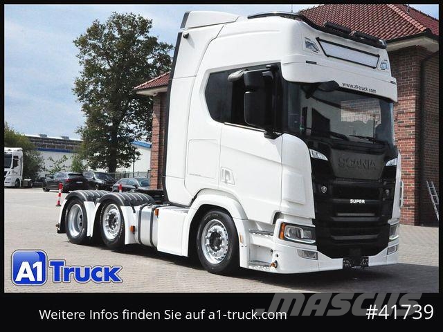 Scania R 500 A6x2 LL Navi Lenk Retarder 70to Vilcēji