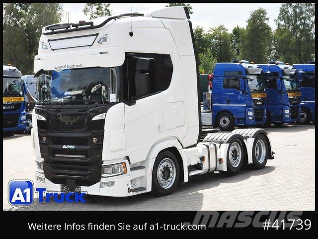 Scania R 500 A6x2 LL Navi Lenk Retarder 70to Vilcēji