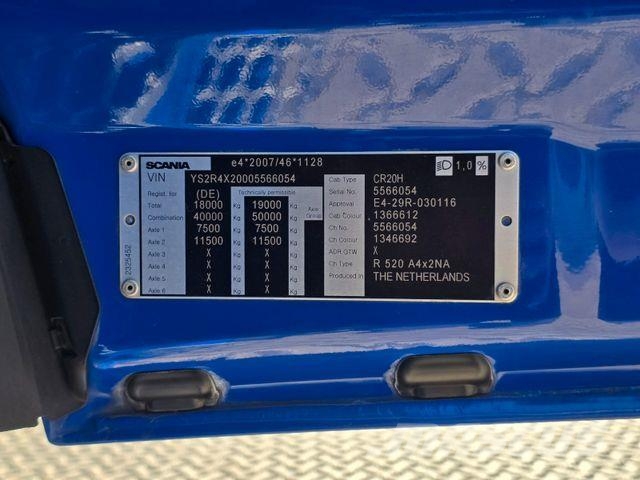 Scania R 520 A4x2NA | 6D | Retarder | Standklima | V8 Sattelzugmaschinen