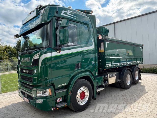 Scania R 580 V8 Sora- ja kippiautot