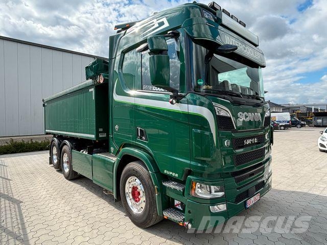Scania R 580 V8 Sora- ja kippiautot