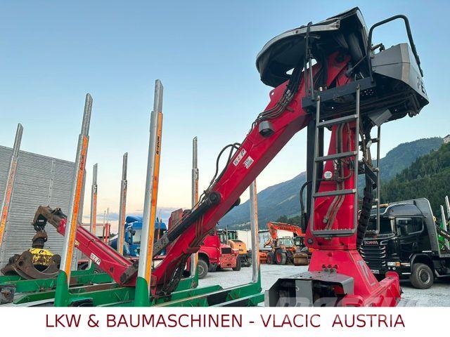 Scania R 580 V8 mit kran PENZ 12Z baujahr 2017 Holztransporter