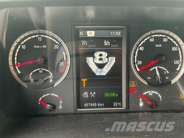 Scania R 580 V8 SZM TOPLINE mit Hydrl. Pumpe 6x4 Vetopöytäautot