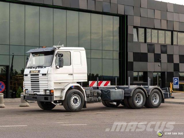 Scania R143 HL 6x2 chassis for body mounting Chassier