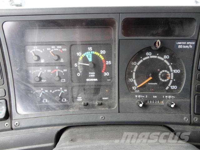 Scania R144 460 6X4 Fassi 360 bis 25 Meter Φορτηγά Kαρότσα με ανοιγόμενα πλαϊνά