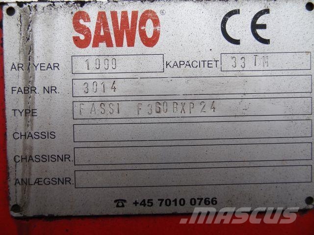 Scania R144 460 6X4 Fassi 360 bis 25 Meter Φορτηγά Kαρότσα με ανοιγόμενα πλαϊνά