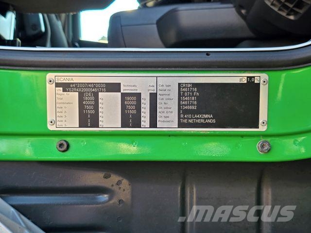 Scania R410 LA4X2MNA | Retarder | PTO | Standklima Vlačilci
