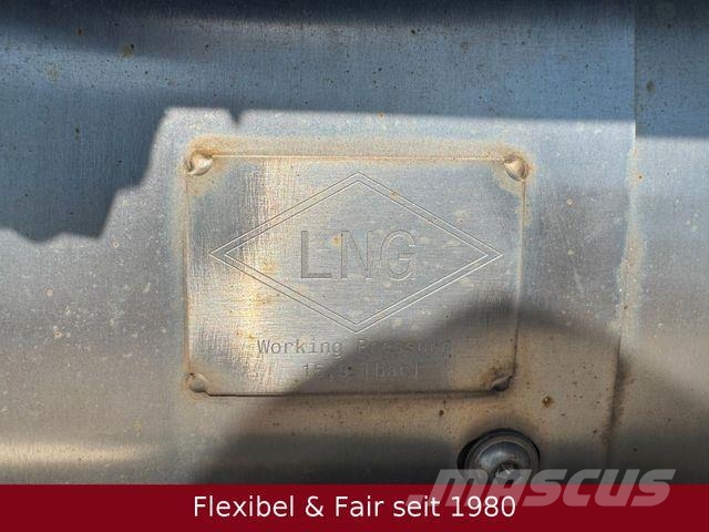 Scania R410 LNG-Gas Jumbo 7,75+7,75,Retarder,H&amp;W Anhä Otros camiones